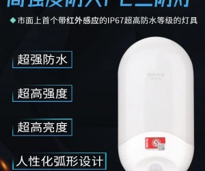 9001cc金沙app高强度防火PC三防灯